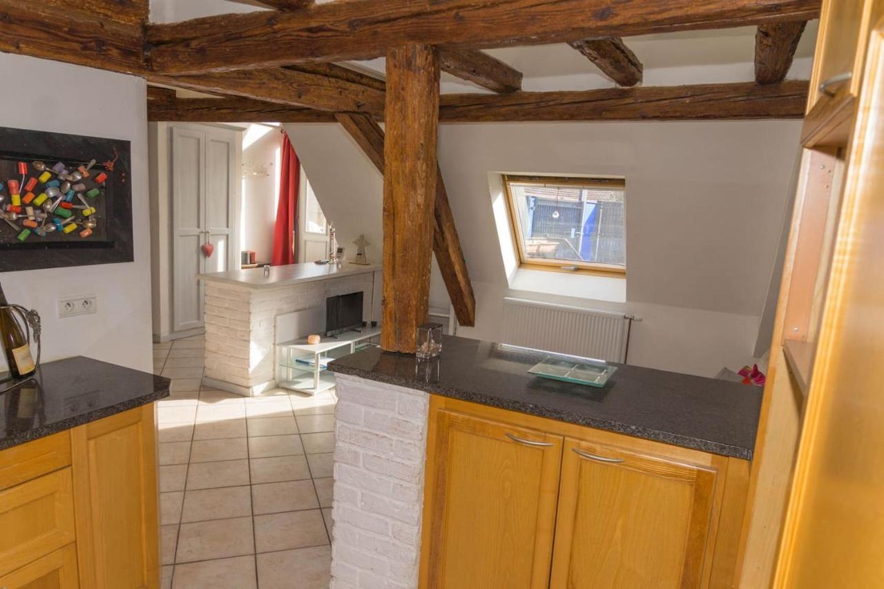 Charmant Appartement Alsacien Ribeauvillé Esterno foto