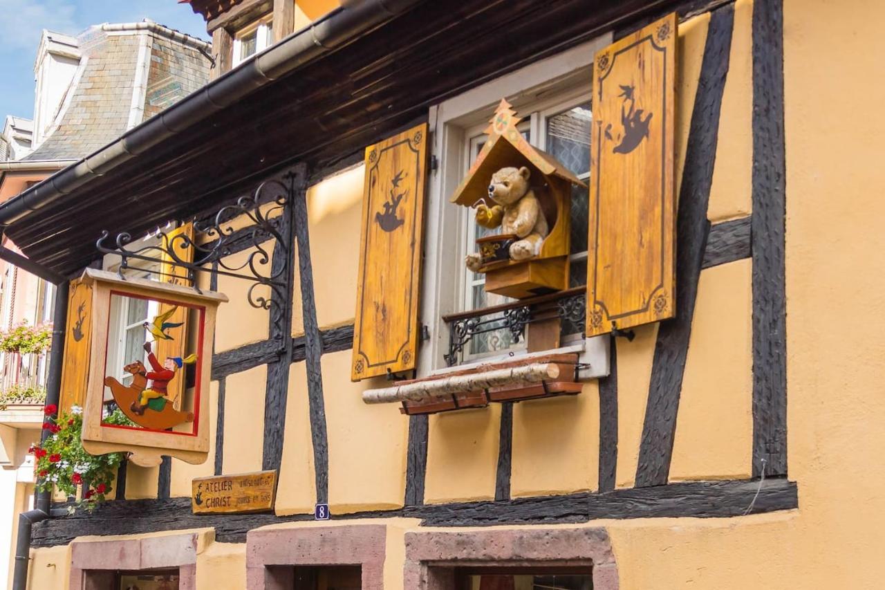 Charmant Appartement Alsacien Ribeauvillé Esterno foto